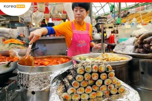 Famosos platos de comida callejera coreana en festivales